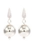 Main View - Click To Enlarge - MOUNSER - 'Full Moon' ball link drop earrings