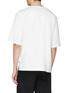 Back View - Click To Enlarge - FFIXXED STUDIOS - Gathered front poplin T-shirt