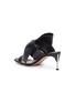  - ALEXANDER MCQUEEN - Oversized bow band leather sandals