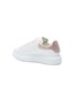  - ALEXANDER MCQUEEN - 'Oversized Sneaker' in leather with strass collar