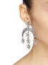 Figure View - Click To Enlarge - JENNIFER BEHR - 'Statement Star' glass crystal drop earrings