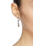 Figure View - Click To Enlarge - PHILIPPE AUDIBERT - 'Marinette' interlocking hoop drop earrings