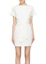 Main View - Click To Enlarge - ALICE & OLIVIA - 'Caven' sleeve tie T-shirt dress