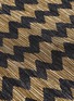 Detail View - Click To Enlarge - ALICE & OLIVIA - 'Mikaela' plissé pleated metallic chevron stripe skirt