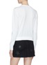 Back View - Click To Enlarge - ALICE & OLIVIA - 'Chia' sequin Stace face sweater