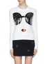 Main View - Click To Enlarge - ALICE & OLIVIA - 'Chia' sequin Stace face sweater