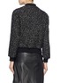 Back View - Click To Enlarge - ALICE & OLIVIA - 'Lonnie' reversible bouclé knit bomber jacket