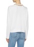 Back View - Click To Enlarge - ALICE & OLIVIA - 'Gleeson' faux pearl piercing cutout neck wool sweater