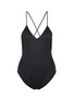 Main View - Click To Enlarge - 73318 - Laced back one-piece swimsuit
