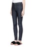 Front View - Click To Enlarge - VICTORIA, VICTORIA BECKHAM - 'Powerhigh' raw denim skinny jeans