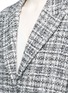 Detail View - Click To Enlarge - LANVIN - Glitter tweed single button oversized coat