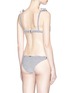 Back View - Click To Enlarge - MARA HOFFMAN - Terry stripe triangle bikini top