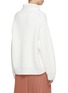 Back View - Click To Enlarge - EQUIL - Cowl neck wool rib knit sweater