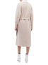 Back View - Click To Enlarge - EQUIL - Belted wool blend long cardigan