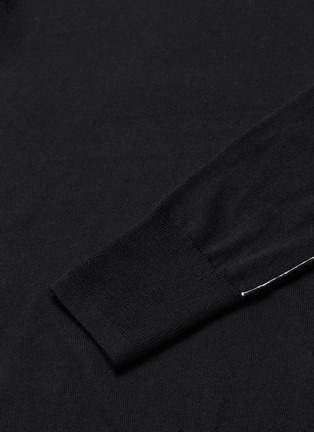 - EQUIL - Contrast seam wool blend turtleneck sweater