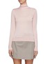Main View - Click To Enlarge - EQUIL - Contrast seam wool blend turtleneck sweater