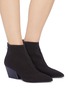 Figure View - Click To Enlarge - AEYDE - 'Freya' slanted heel suede ankle boots