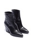 Detail View - Click To Enlarge - AEYDE - 'Cherry' slanted heel leather ankle boots