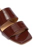Detail View - Click To Enlarge - AEYDE - 'Mattea' patent leather slide sandals