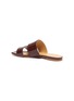  - AEYDE - 'Mattea' patent leather slide sandals