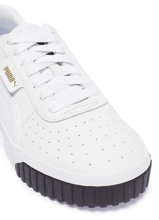 Detail View - Click To Enlarge - PUMA - 'Cali Women's' panelled leather sneakers