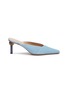 Main View - Click To Enlarge - JACQUEMUS - 'Sao' sculptural heel suede mules