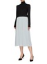 Figure View - Click To Enlarge - THEORY - Silk georgette skirt