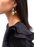 Figure View - Click To Enlarge - ELLERY - 'Chess Warped Collage' sculptural drop earrings