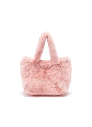 Main View - Click To Enlarge - ISLA - Mink fur kids tote