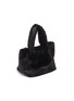 Detail View - Click To Enlarge - ISLA - Heart mink fur kids tote