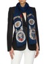 Figure View - Click To Enlarge - ALEXANDER MCQUEEN - Lost At Sea silk blend scarf