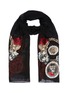 Main View - Click To Enlarge - ALEXANDER MCQUEEN - Lost at sea modal wool scarf