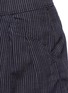 Detail View - Click To Enlarge - FRAME - 'Le Culotte' stripe denim shorts