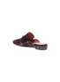 Detail View - Click To Enlarge - PEDDER RED - 'Zac' horsebit tartan plaid loafer slides