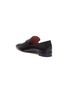 Detail View - Click To Enlarge - PEDDER RED - 'Zack' horsebit leather loafers