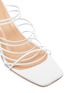 Detail View - Click To Enlarge - REJINA PYO - 'Zoe' Perspex heel strappy leather sandals