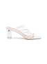 Main View - Click To Enlarge - REJINA PYO - 'Zoe' Perspex heel strappy leather sandals