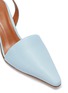 Detail View - Click To Enlarge - REJINA PYO - 'Conie' sculptural heel leather slingback pumps