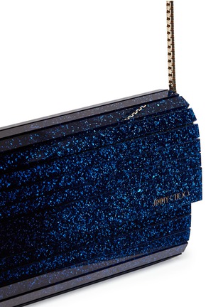 Detail View - Click To Enlarge - JIMMY CHOO - 'Sweetie' degradé glitter acrylic clutch