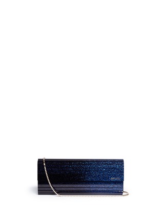 Main View - Click To Enlarge - JIMMY CHOO - 'Sweetie' degradé glitter acrylic clutch