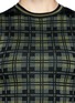 Detail View - Click To Enlarge - TORN BY RONNY KOBO - Drop waist plaid dress