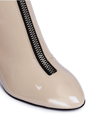 Detail View - Click To Enlarge - 73426 - 'Bebe' patent leather zip boots