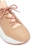 Detail View - Click To Enlarge - STELLA MCCARTNEY - 'Eclypse' chunky outsole faux suede and leather sneakers
