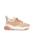 Main View - Click To Enlarge - STELLA MCCARTNEY - 'Eclypse' chunky outsole faux suede and leather sneakers