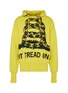 Main View - Click To Enlarge - VETEMENTS - 'Snake' slogan graphic print oversized unisex hoodie