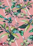 Detail View - Click To Enlarge - VETEMENTS - Floral stripe print turtleneck dress