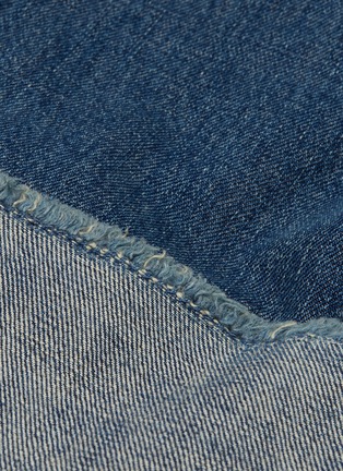  - JW ANDERSON - Patch pocket roll cuff wide leg jeans