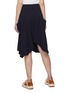 Back View - Click To Enlarge - JW ANDERSON - Cutout drape flared shorts