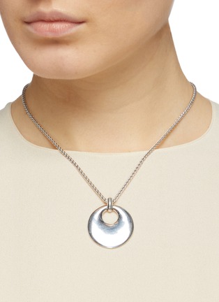 Figure View - Click To Enlarge - PHILIPPE AUDIBERT - 'Poema' circle pendant necklace