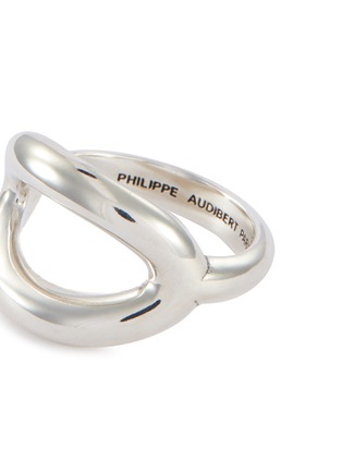 Detail View - Click To Enlarge - PHILIPPE AUDIBERT - 'Norton' cutout open ring